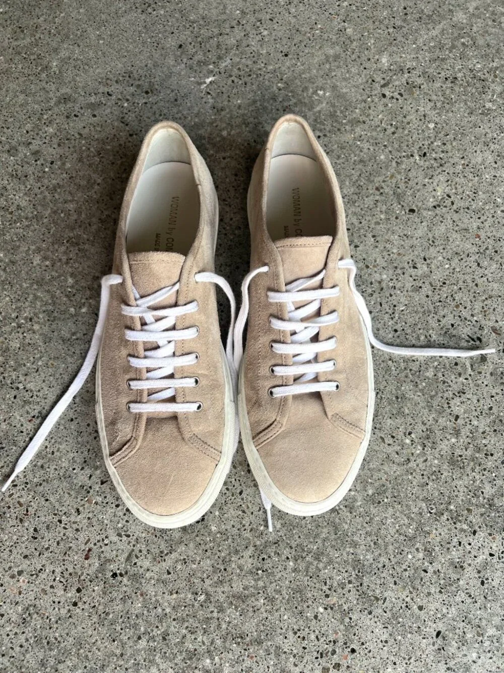 Common Projects Women's Lace-up Low-top Sneakers- Size 10